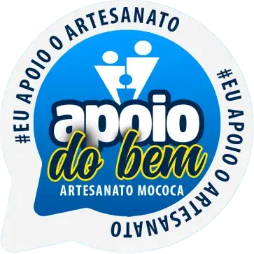 Selo Apoio do Bem - Artesanato Mococa